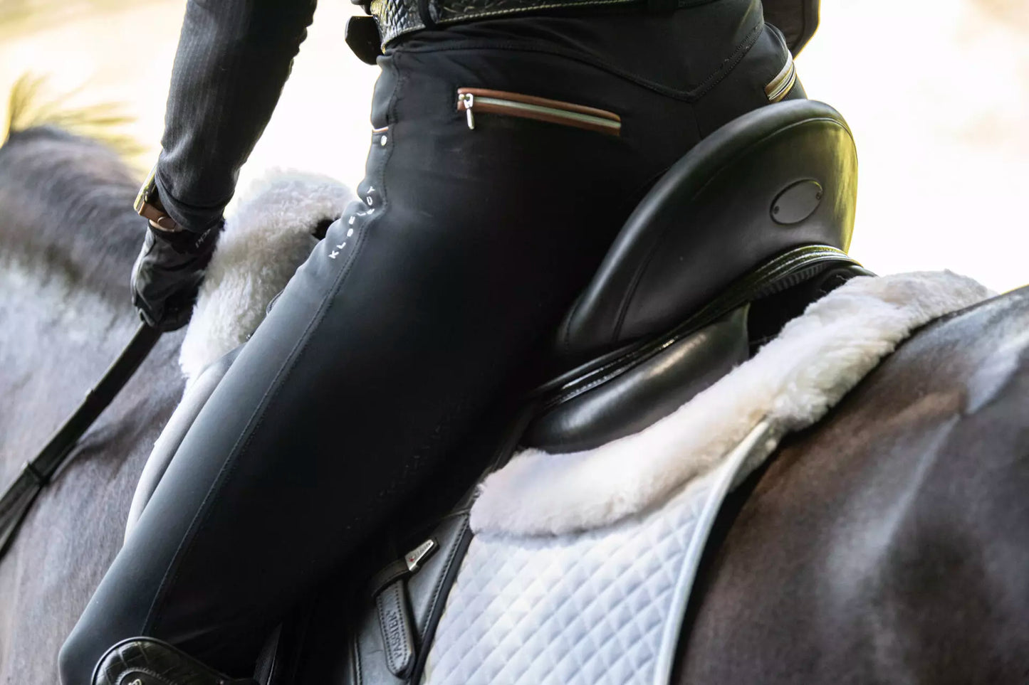 ThinLine Square Euro Wool Dressage Pad