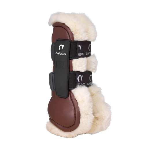 Gatusos Open Front Boot with Shearling - Deluxe