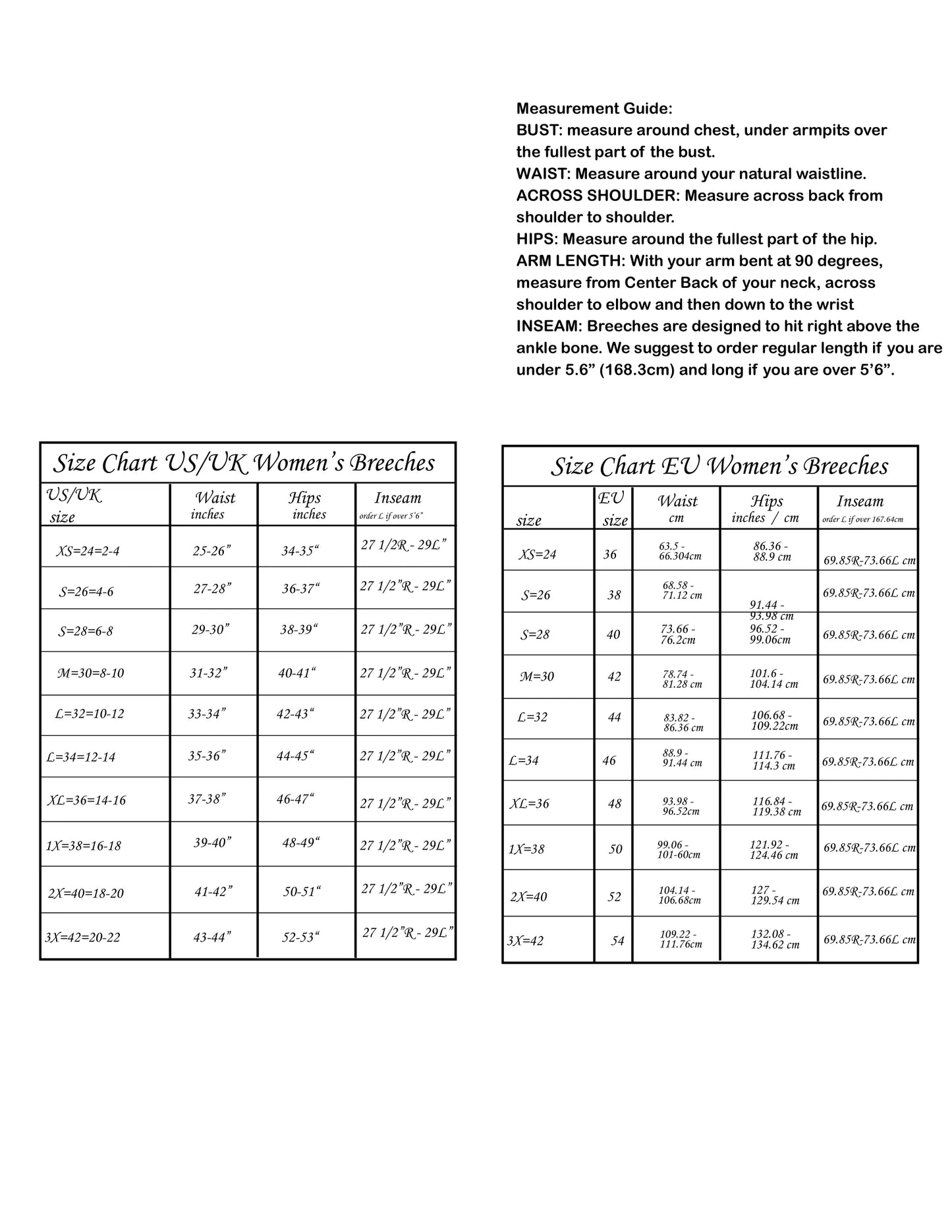 Goode Rider Vogue Jeans - Full Seat