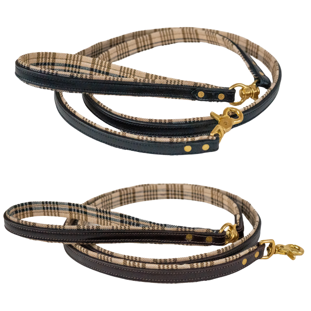 5/A Baker Leather Dog Leash 5/8"