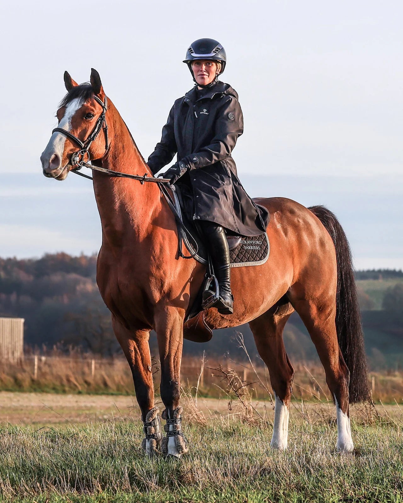 EquiDry Women's Bronte Riding Coat - Black
