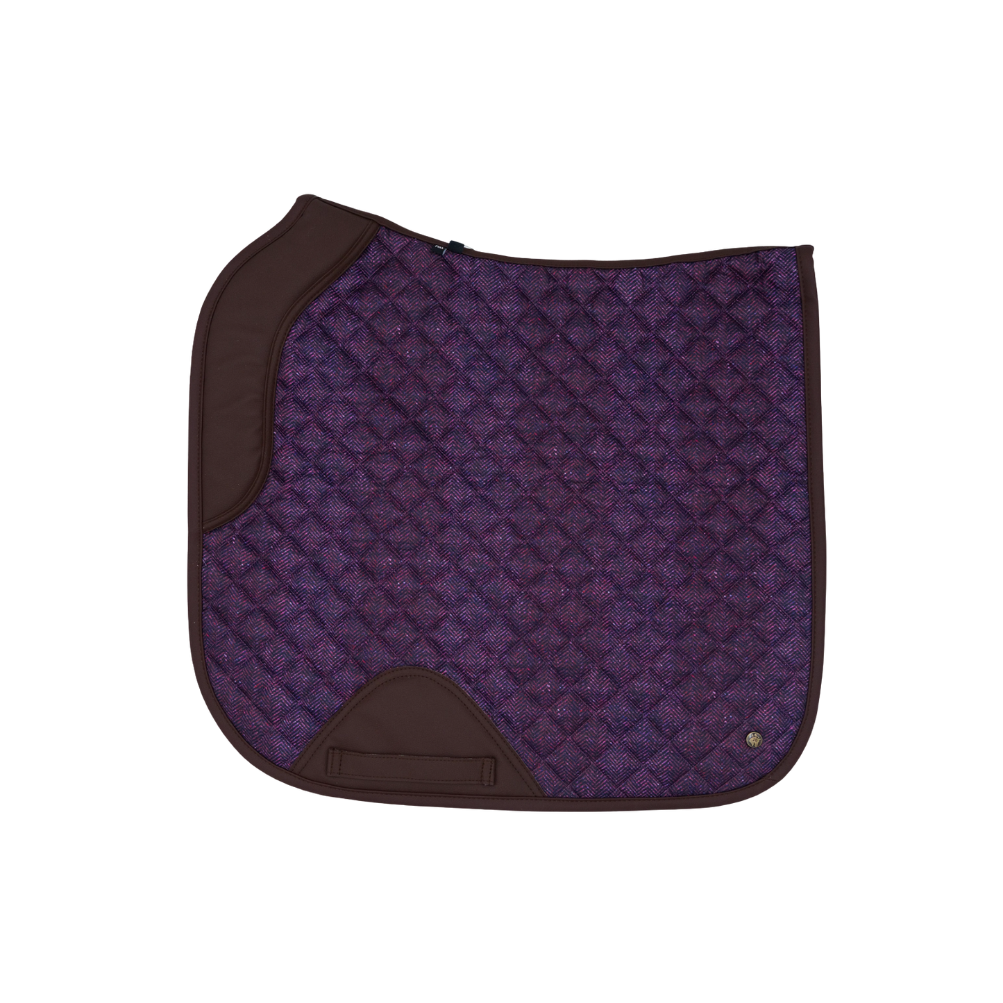 16 Cypress Dressage Pad - Purple Tweed