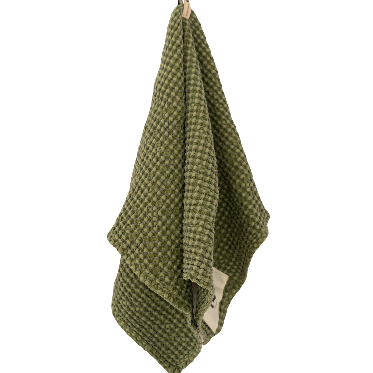 16 Cypress Cotton Waffle Stable Towel - Spruce