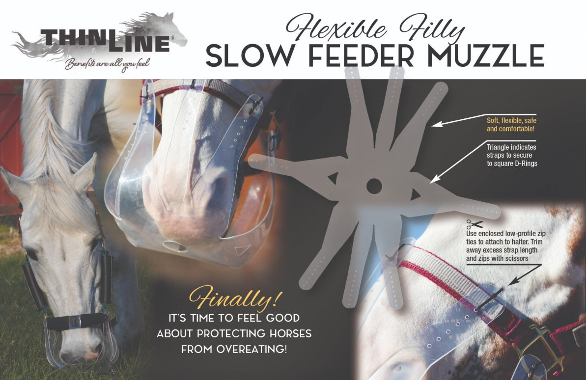 Flexible Filly Grazing Muzzles
