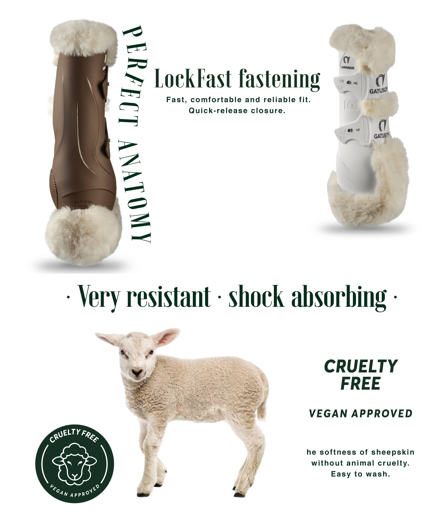Gatusos Genuins with Shearling - Hind