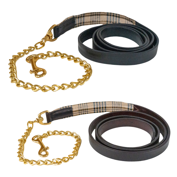 5/A Baker Leather Padded Lead