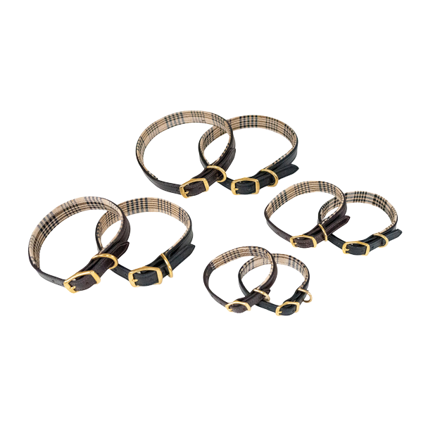 5/A Baker Leather Dog Collar