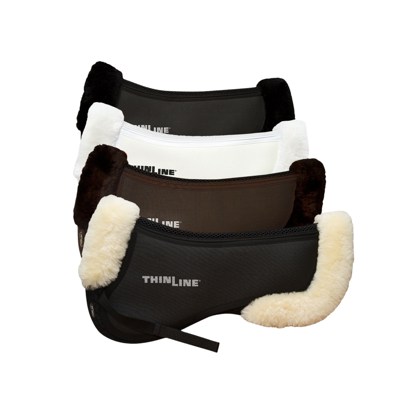 ThinLine Trifecta Sheepskin Roll Half Pad