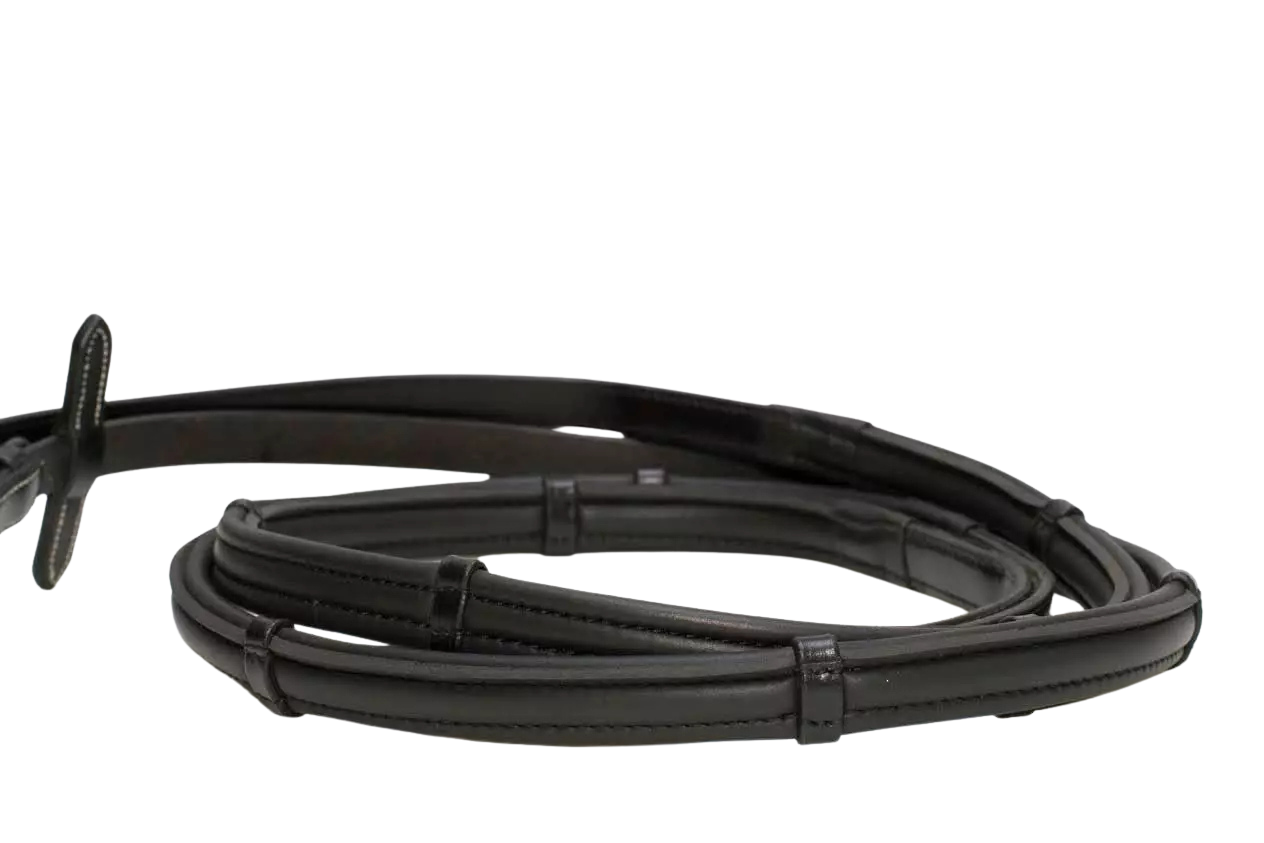 ThinLine Classic Wrapped Reins With Buckle End