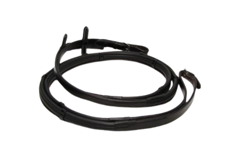 ThinLine Classic Wrapped Reins With Buckle End & Stops