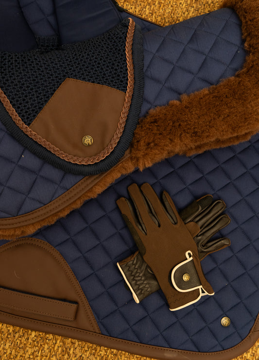 16 Cypress Ear Net - Navy