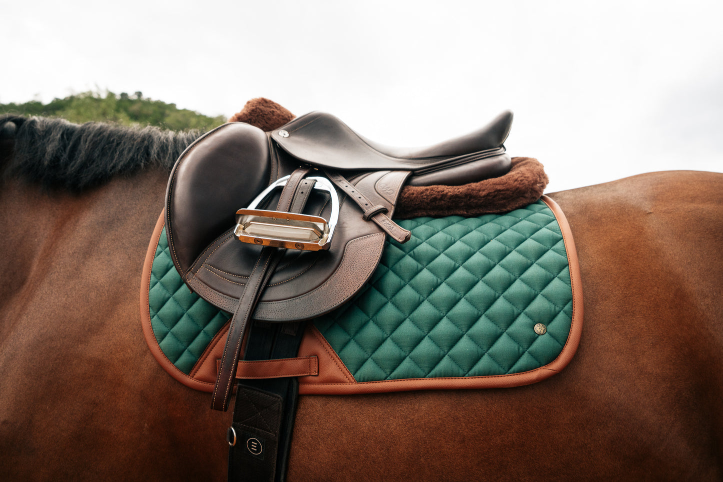 16 Cypress Jumper Pad - Cypress & Cognac