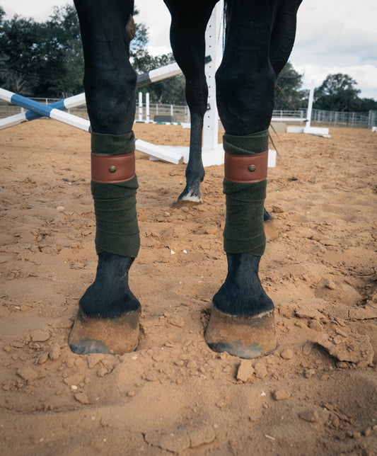 16 Cypress Leatherette Polos - Navy & Hickory